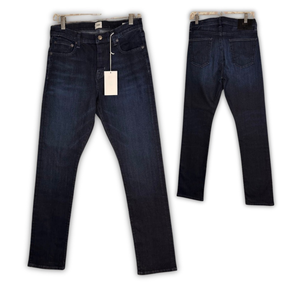 EDWIN Jace Straight Dark Wash Denim Jeans Men Size 29 NWT